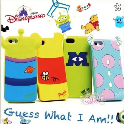 Colorful 3d cartoon back case for iphone5 5s from Chinese Supplier