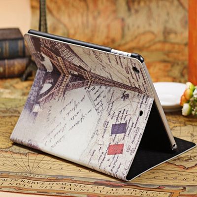 cover For ipad5 scenic spots and historic sites book cases,folio case for cover ipad air