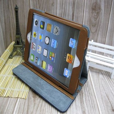 Cool jeans style stand case for apple ipad mini