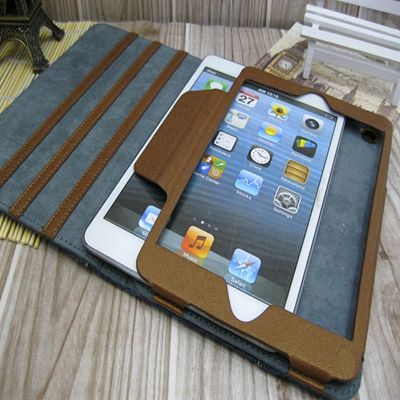 Cool jeans style stand case for apple ipad mini