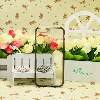 Bling transparent tpu cover for iphone 6,phone cases for iphone 6 ,super slim protective case for iphone 6