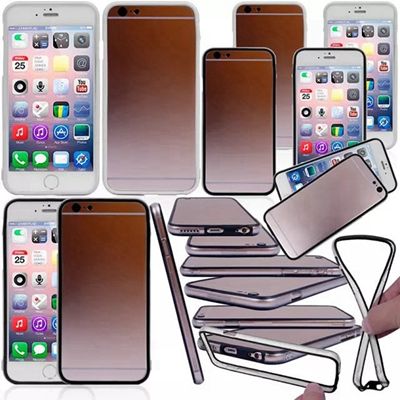 0.7mm pc+tpu bumper case for iphone 6,slim back case for iphone 6