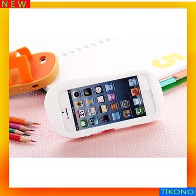 3d cartoon case for iphone 5 ,Soft Silicone Cell Phone Case for Iphone