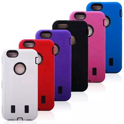 new design skin for iphone 6, 3 in 1 robot Mobile Phone Casing for iPhone