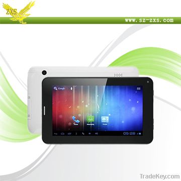 Zhixingsheng 7 inch tablet pc support sim card 2g/3g phone calling A13