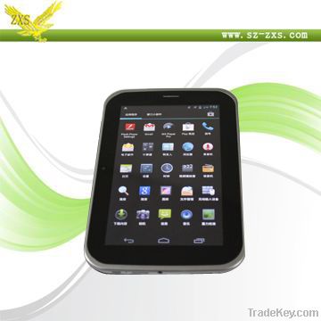 Zhixingsheng 7 inch android tablet pc sale with (MTK6515 processor, du