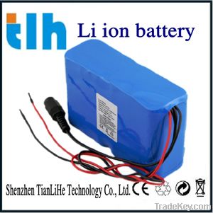 High capacity 24V 6AH lithium battery packs