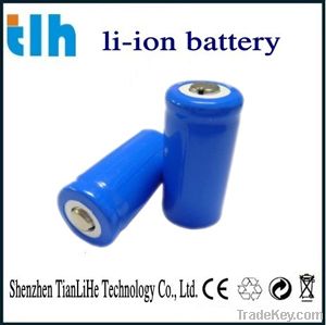 High rate rechargeable 18650 lithium ion battery 3.7v 2200mah