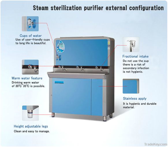 steam sterilization large-scale water purifier