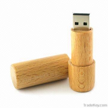Full capacity Wooden USB Flash Drive, factory price