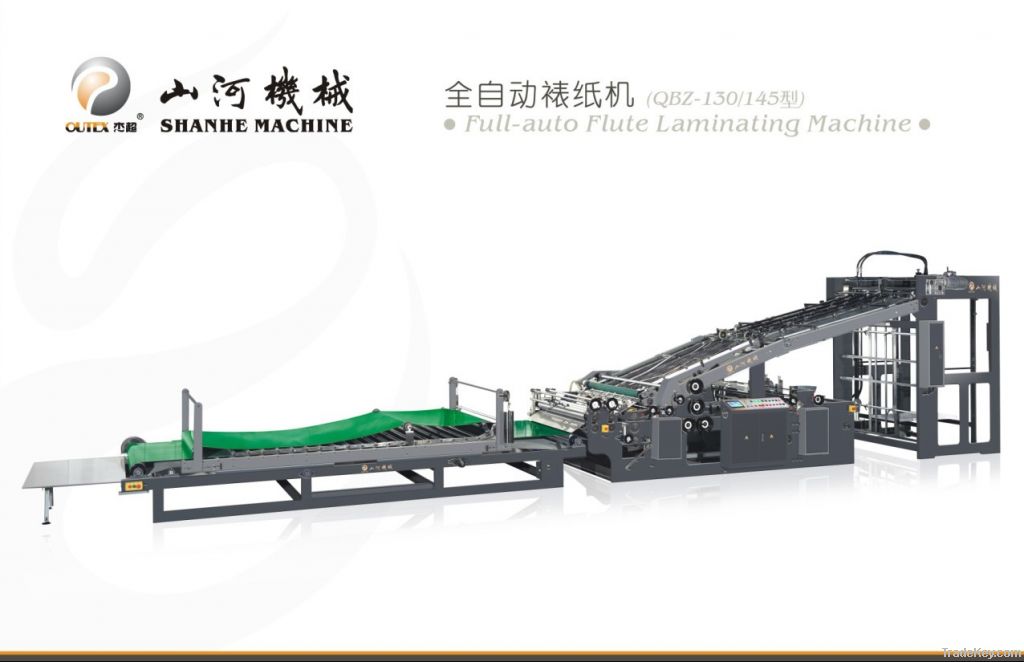 Full-automatic Flute Laminating Machine