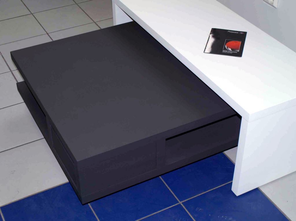 Furniture finished with Nextel Suede Coating