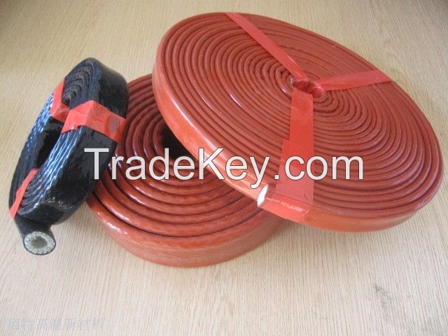 Silicone Coated Fiberglass Fire Sleeve