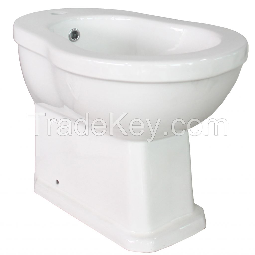 European style integrated ceramic toilet
