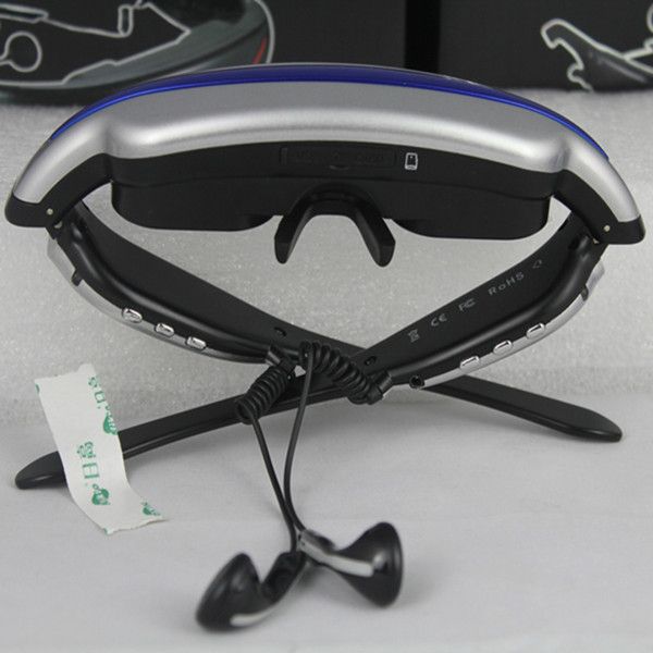 52inch virtual screen video glasses, 4g memory tf card up to 32g