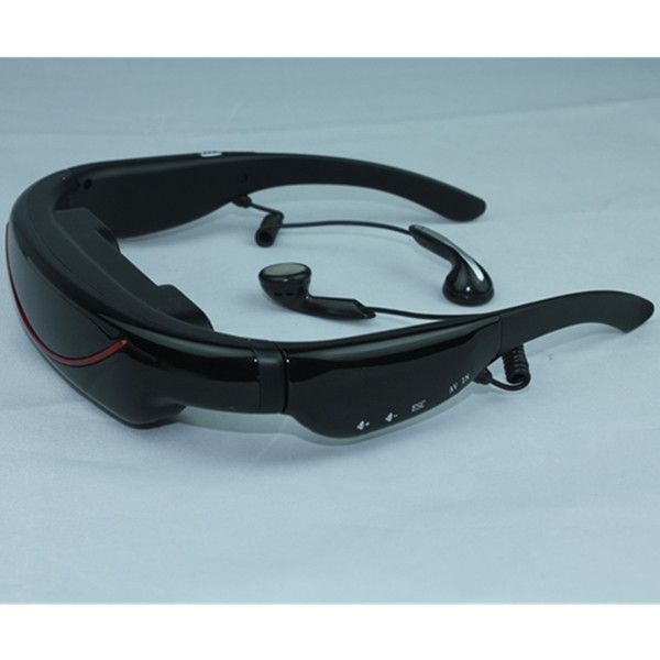72inch virtual screen video eyewear fpv goggles 16:9 with av in function for iphone, ps