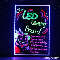 2013 new product RGB led writing board/led menu board for advertising