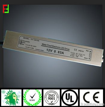 12V40W Waterproof led driver