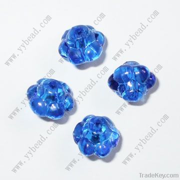 Flower clear crystal acrylic beads for parties and holiday