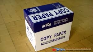 Multi-purpose A4 Copy Paper 70GSM 75GSM 80GSM