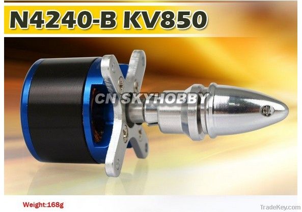 N4240-B KV850 outrunner brushless motor for airplane  RC Motor