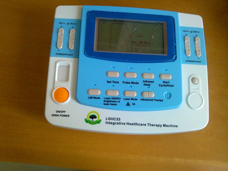 ultrasound therapy machine with laser head