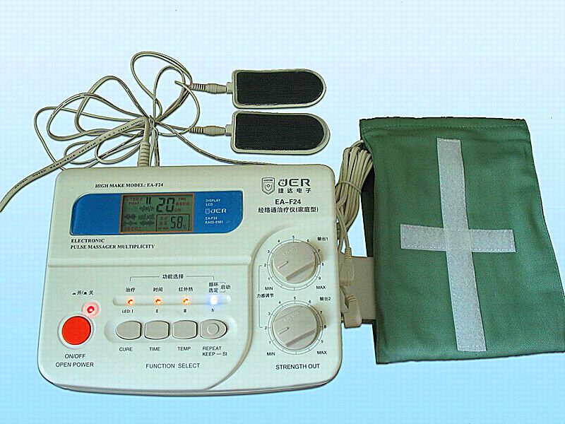 acupuncture point stimulator EA-F24 with massage slipper