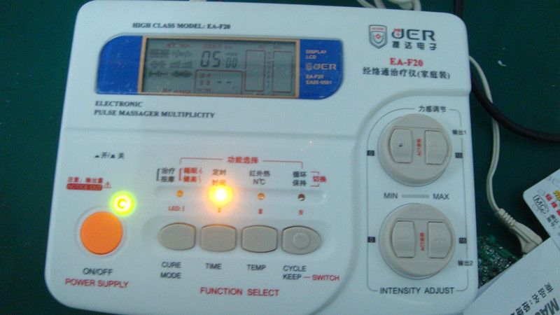 electronic home medical massage equipment EA-F20 with CE certification