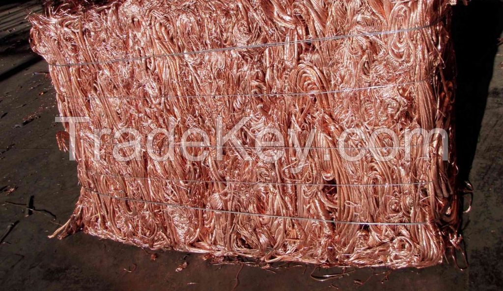 Copper Wire Scrap, (Millberry Copper) 99.9%