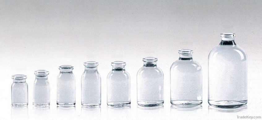 clear moulded injection vials