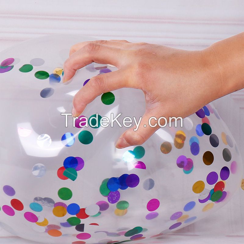 party latex confetti balloons supply
