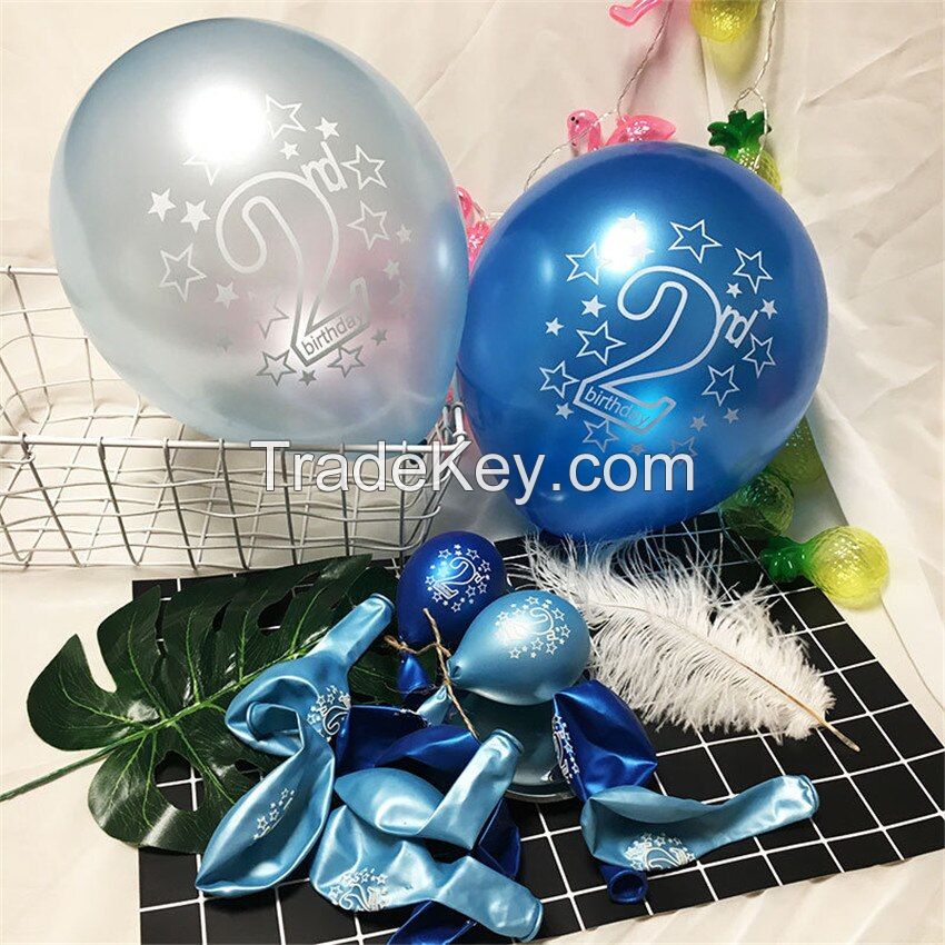 wholesale EID halloween printed latex balloons supply
