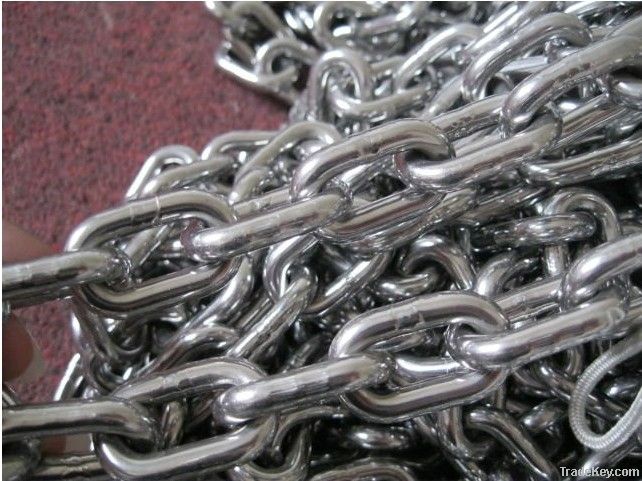 DIN766 stainless steel link chain