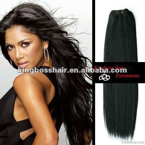 high quality tangel free 100% human hair weaving straight hair