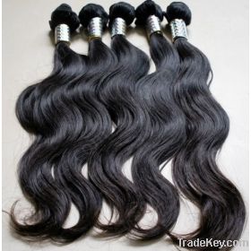 2013 top selling  high quality 100% human hair weft body wave