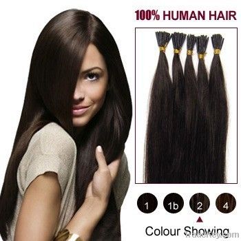 low price wholesale 100% human hair extension u-tip hair extension