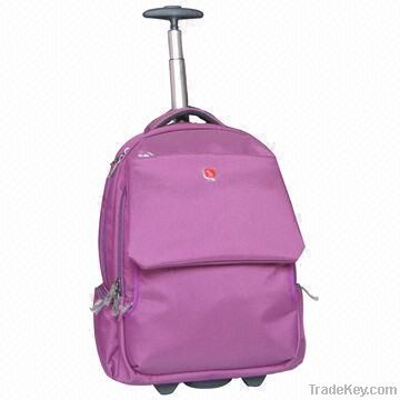 Nylon Trolley Multifunction Backpack