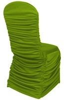 200gsm ruffle spandex chair cover