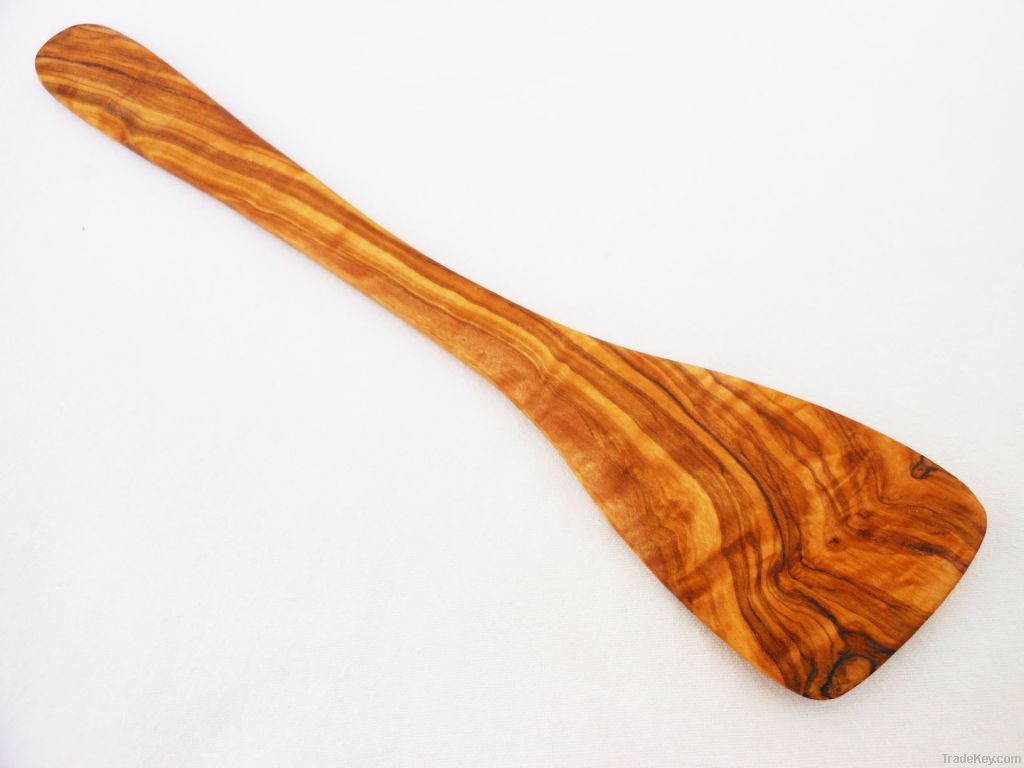 Olive Wood Spatula, Kitchen Utensil, Cooking Tool