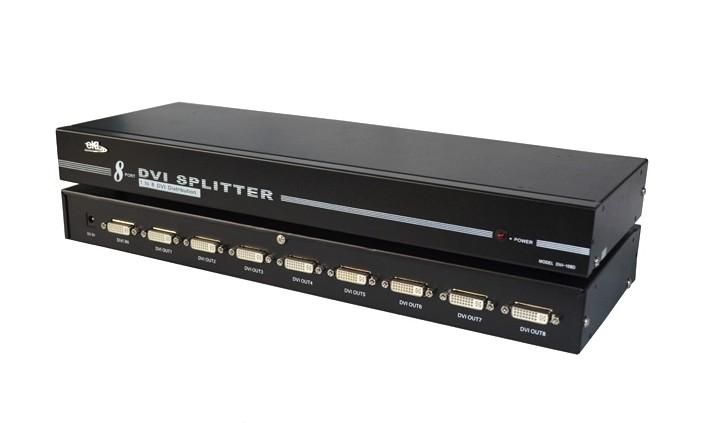 dvi splitter 8 port dvi splitter with 1920*1200 factory price