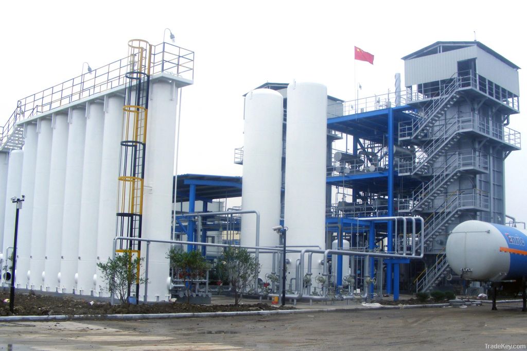 Hydrogen generation and purification plant