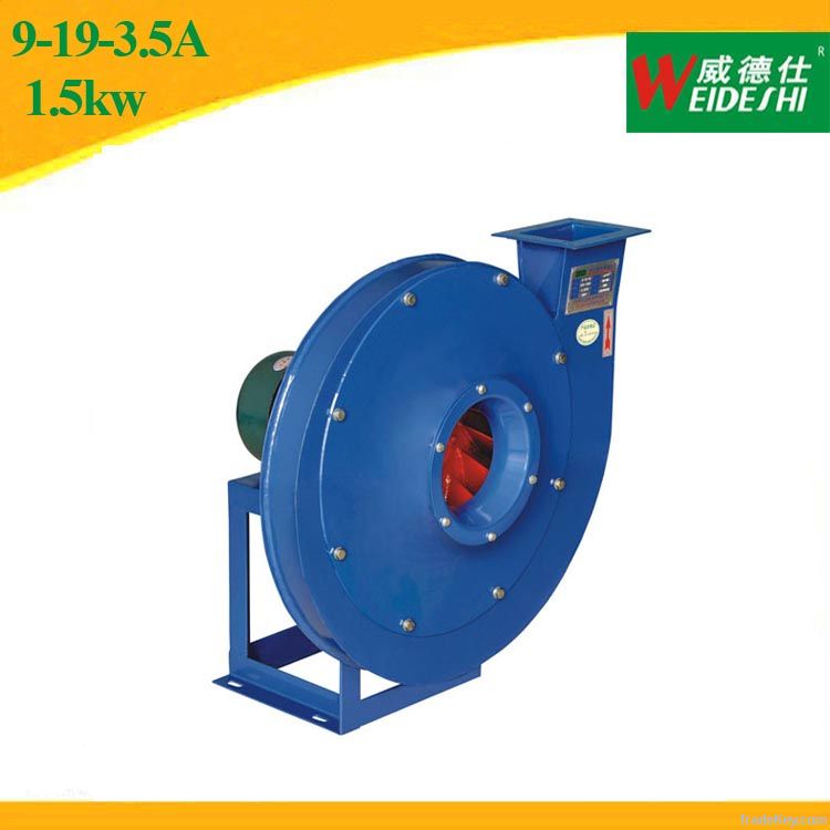 9-19 Series high pressure centrifugal Fan 3.5A (1.5kw)