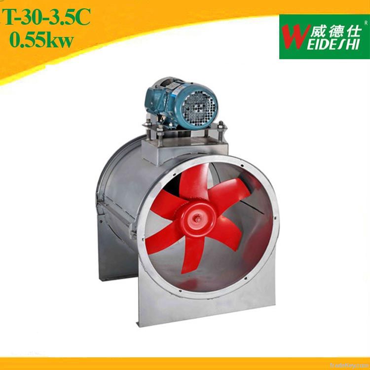 high quality ac belt drive axial ventilation fan