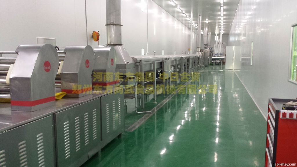 one complete set of new brand fried noodle production line