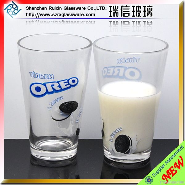 Glass Cup/Clear Glass Cup/Water Glass/Tumbler Glass/Tempered Glass Cup