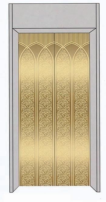 hot sales  Ti-Titanium stainless steel colorized  elevator door plates