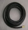 1/4" black Rubber Air Hose with 1/4"BSP Brass fitting