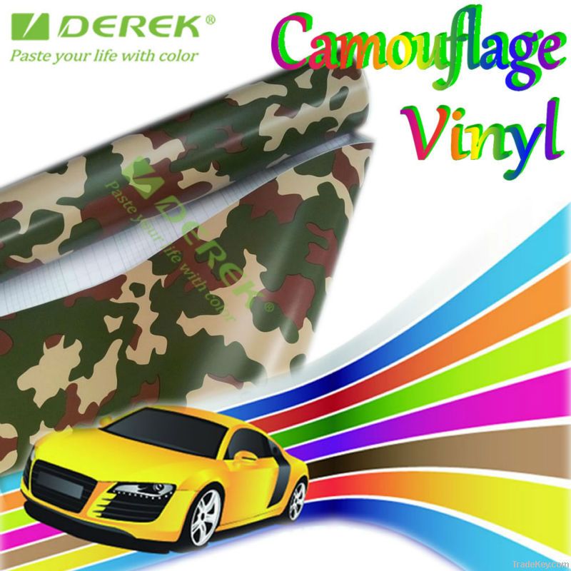 Car sticker Film vinyle Carbone fibre Camouflage Foil With Air Channel