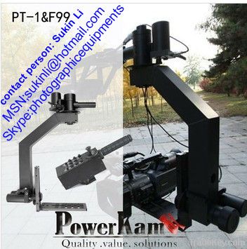 PT-1 motorized camera mount for a Video Jib/crane with controller