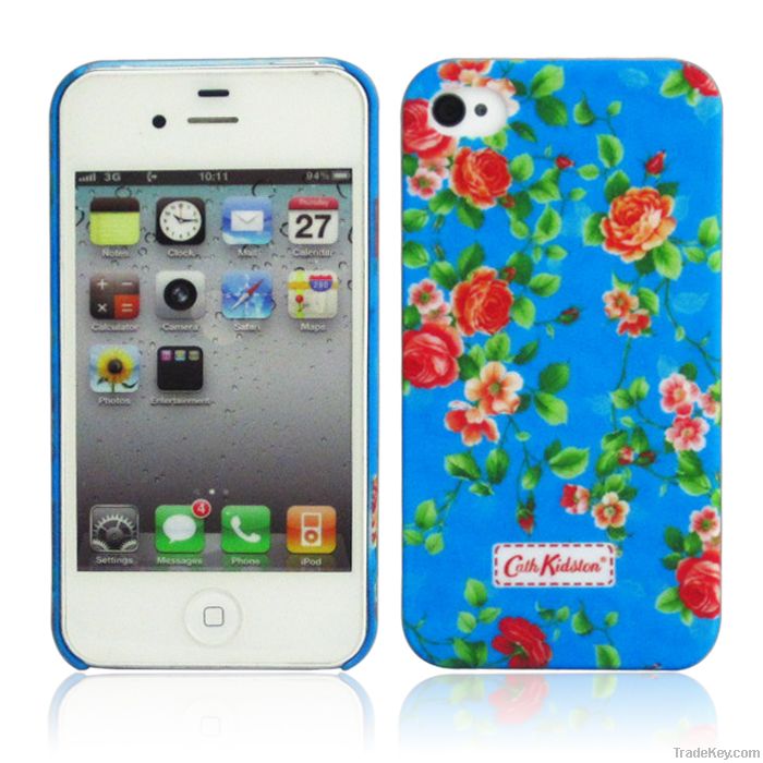 Water printing phone case for iphone